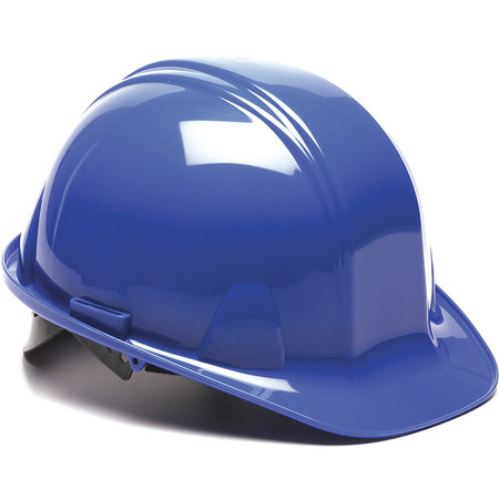 Condor Front Brim Hard Hat, Type 1, Class E, Pinlock (4-Point), Blue 52LC90