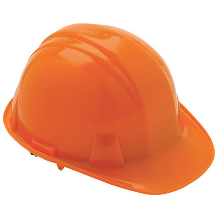 Condor Front Brim Hard Hat, Type 1, Class E, Ratchet (4-Point), Orange 52LC99