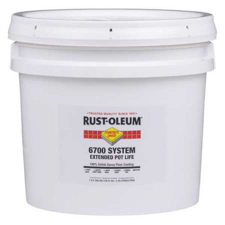 Rust-Oleum Floor Coating, Epoxy, Clear, Gloss, 1 gal. 301677
