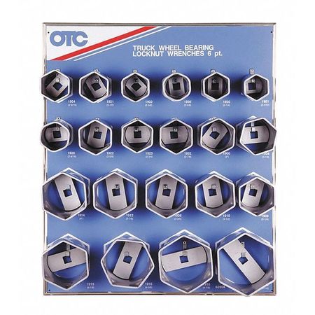 Otc 3/4" Drive Socket Set, SAE, 21 pcs 9850