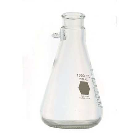 KIMBLE CHASE Filter Flask, 500mL, Clear, PK18 27060-500