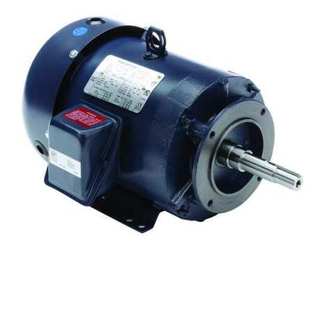 MARATHON MOTORS Close-Coupled Pump Motor, 12.0/6.0A, 5 HP 184TTFBD6006