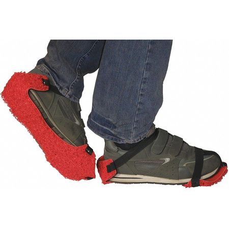 PAWS Anti-Slip Footwear, Red, Mens, PR 13024