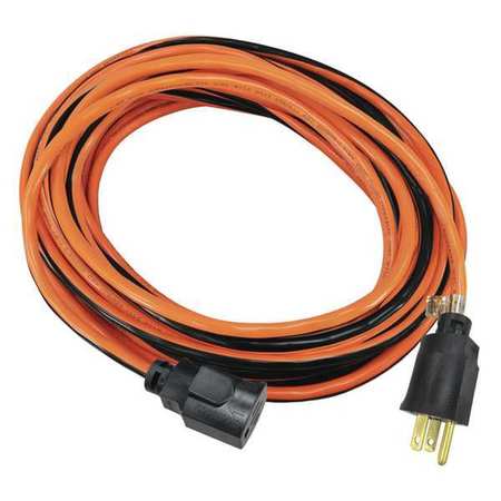 POWER FIRST 25 ft. Extension Cord 14/3 Gauge OR/BK 52NY20