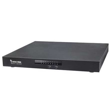 VIVOTEK Network Video Recorder, 16 Inputs, 1-3/4"H ND9441