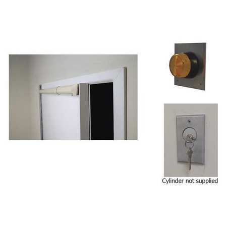 SECURITECH Door Alarm Kit, RH, For 42" to 48" W Doors LISA-KIT4248-RH