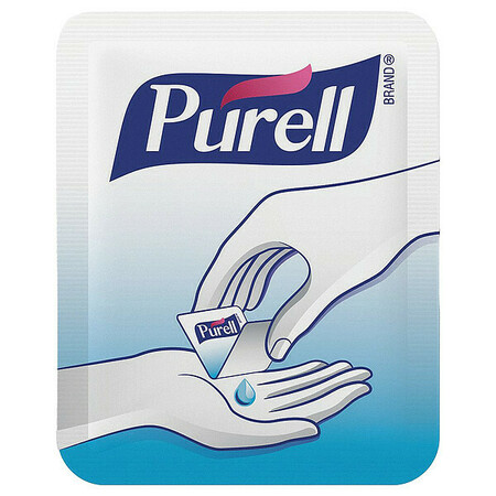 PURELL Hand Sanitizer Single Use Packets in Bulk Shipper, PK2000 9620-2M