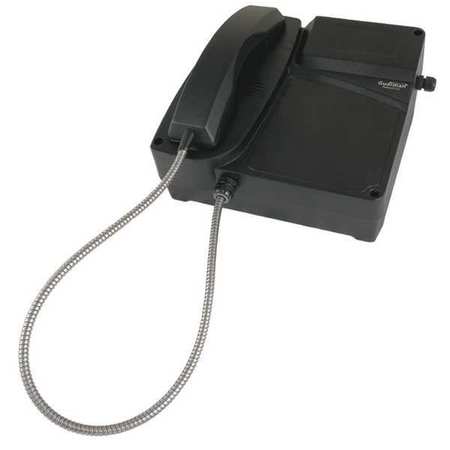 GUARDIAN TELECOM Hazardous Area Telephone, Armored Cord DTR-61-V-H