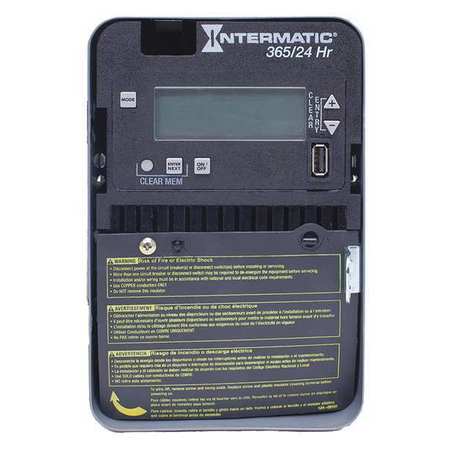 INTERMATIC Electronic Timer, 24 hr./365 Days, 30A ET2105C