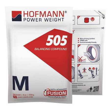 HOFMANN POWER WEIGHT Balancing Compound, Silica, 8 oz., PK12 0401-5505-230