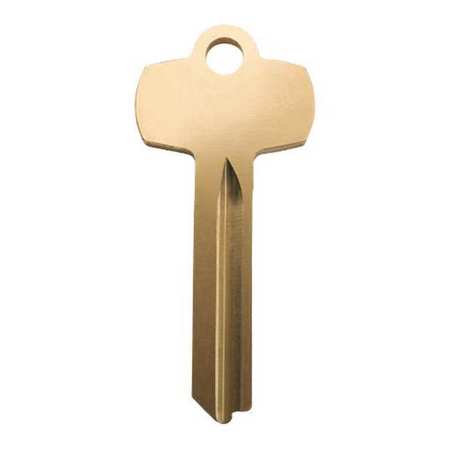STANLEY SECURITY Key Blank, Keyway A, Standard Type, 7 Pins 7AS1A1KS915KS800