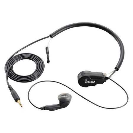 ICOM Earphone, Black, 24" Cord L HS97