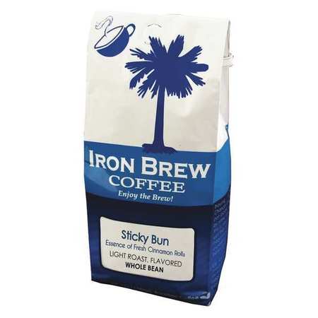 IRON BREW Coffee, 0.12 oz. Net Weight, Whole Bean B-12SBWB