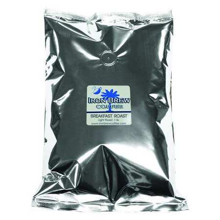 IRON BREW Coffee, 1.14 lb. Net Weight, Ground C-1CTBR