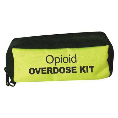 IRON DUCK Overdose Bag, Hi-Vis Yellow, 7-1/2" L 36010-SY