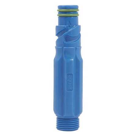 AQUOR WATER SYSTEMS Hose Connector, Acetal Resin, Blue CN-S1-B
