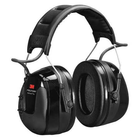 3M PELTOR Headset, 26dB, Headband, Black, AA Batteries HRXS221A-NA