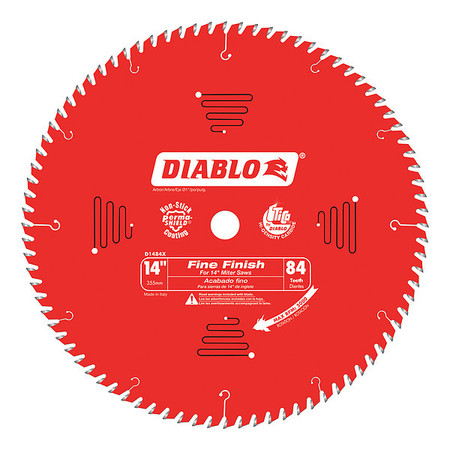 Diablo 14", 84-Teeth Circular Saw Blade D1484X