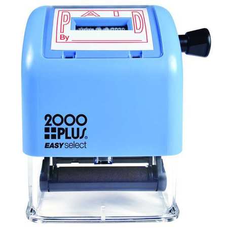 2000 PLUS Self-Inking Paid and Date Stamp 011093