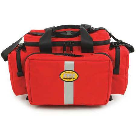 R&B FABRICATIONS Trauma Bag, Red, 18" L RB-A500X-RD-A