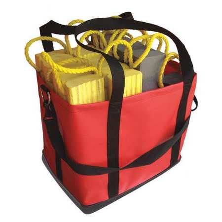 R&B FABRICATIONS Bag/Tote, Cribbing Bag, Red, vinyl RB-890-RD-N