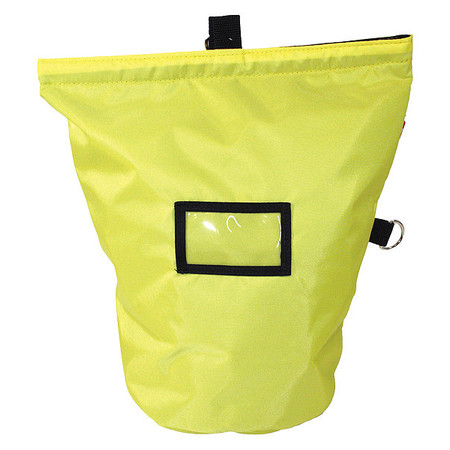 R&B FABRICATIONS Mask Bag, Yellow, 9" L RB-427-YL