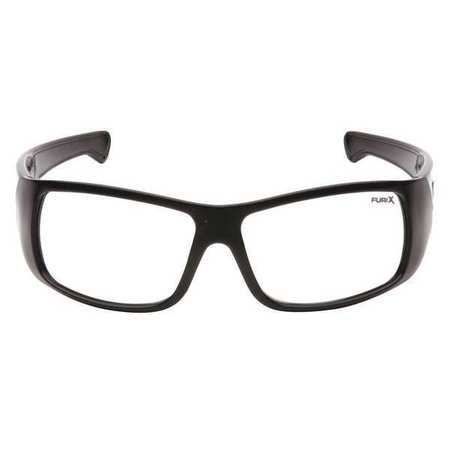 Condor Safety Glasses, Clear Anti-Fog ; Anti-Static ; Anti-Scratch 52YP35
