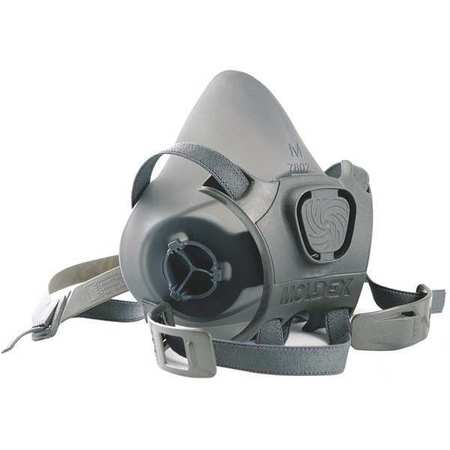Moldex Half Mask Respirator, Silicone, S 7801