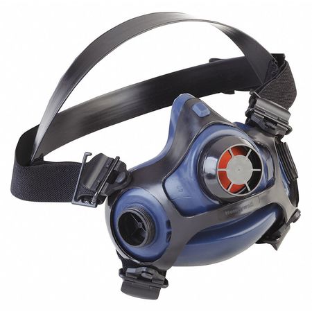 HONEYWELL NORTH Half Mask Respirator, Dual Cartridge, M/L RU88001ML