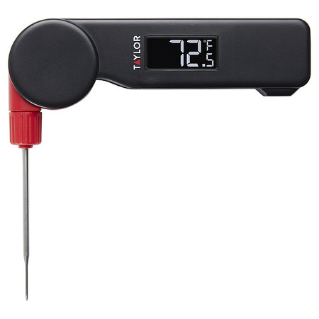 TAYLOR Digital Pocket Thermometer, IP67, LCD 5296652