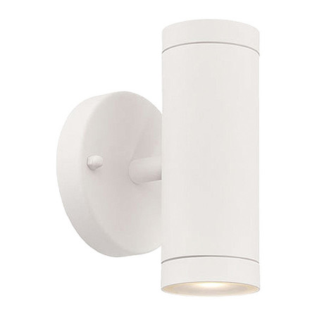 ACCLAIM LIGHTING Wall Light, LED, 2-Light, Textured White 1402TW