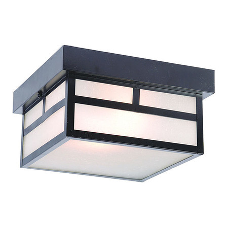 ACCLAIM LIGHTING Ceiling Mount 2-Light, Matte Black 4710BK