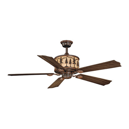 VAXCEL Yosemite 56" Ceiling Fan Bronze F0011