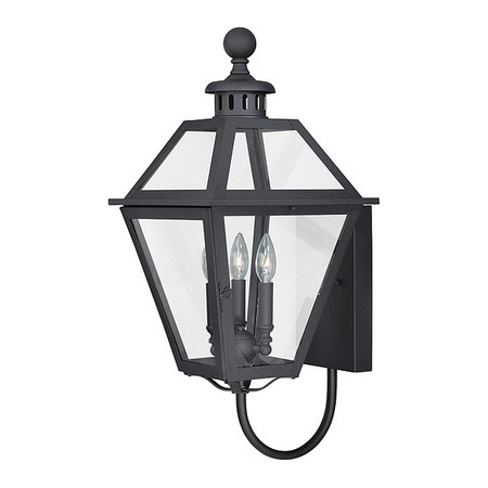 VAXCEL Nottingham 12in Outdoor Light Black T0080