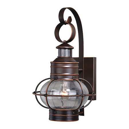 VAXCEL Chatham Dualux 10in Outdoor Light Bronze T0249