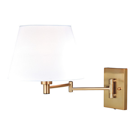 VAXCEL Chapeau Swing Arm Light Brass W0261