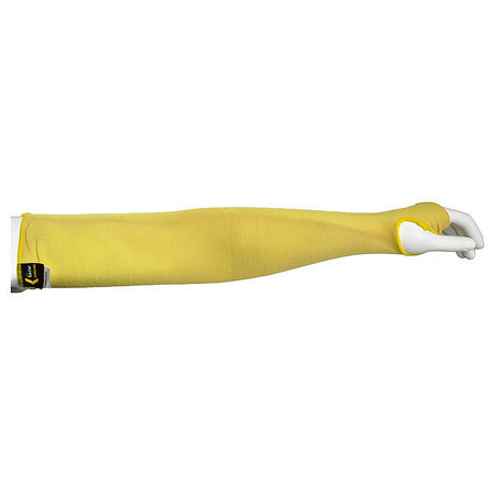 CORDOVA Kevlar(R) Sleeve, 18" L, Thumbhole, 2-Ply 3018T