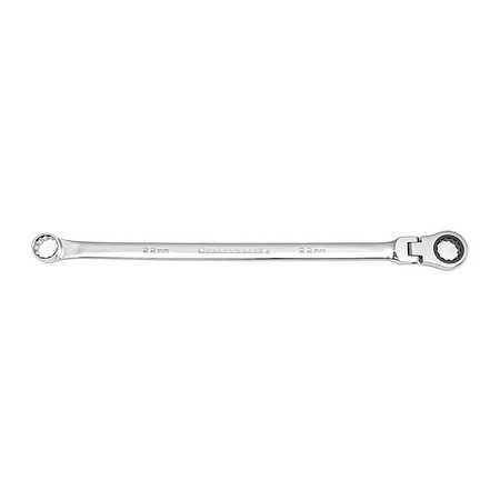 GEARWRENCH 22mm 72-Tooth XL GearBox™ Flex Head Double Box Ratcheting Wrench 86022