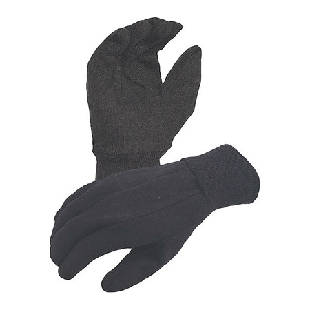 Azusa Safety All Purpose Brown Jersy Gloves, L (12 PR/PK) C47100