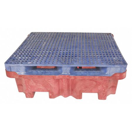 ULTRATECH Drum Spill Containment Pallet, 51" L 803