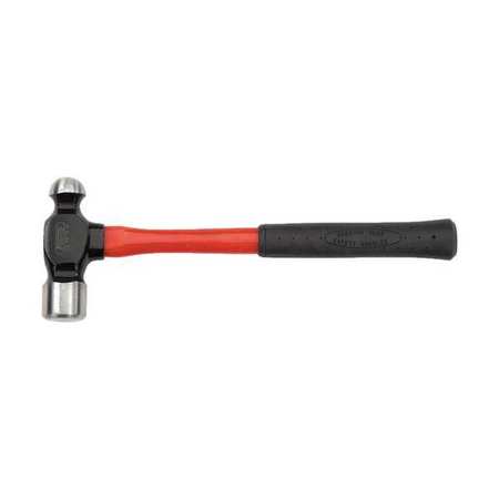 PROTO 32 oz. Ball Peen Hammer, 15-1/4" Fiberglass Handle J1332PGD