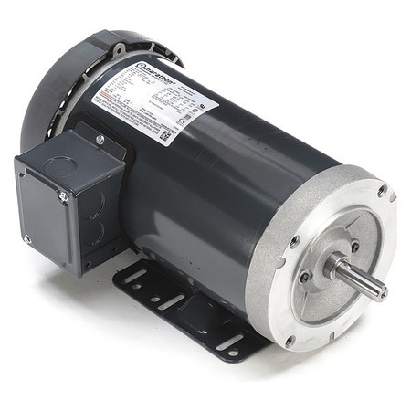 MARATHON MOTORS 3-Phase General Purpose Motor, 1 HP, 56HC Frame, 230/460V AC Voltage, 1,140 Nameplate RPM 056T11F15521