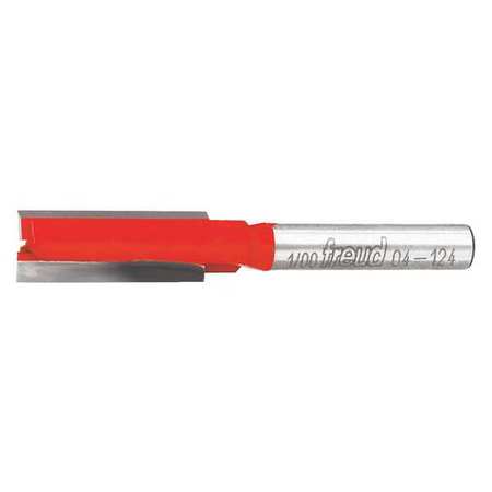 FREUD Straight Router Bit, 3/8" Cutting Dia. 04-124