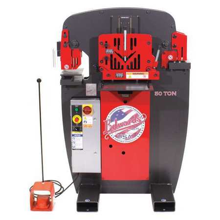 EDWARDS Ironworker, 23A, 1 Phase, 5 HP, 230V ED9-IW50-1P230-A
