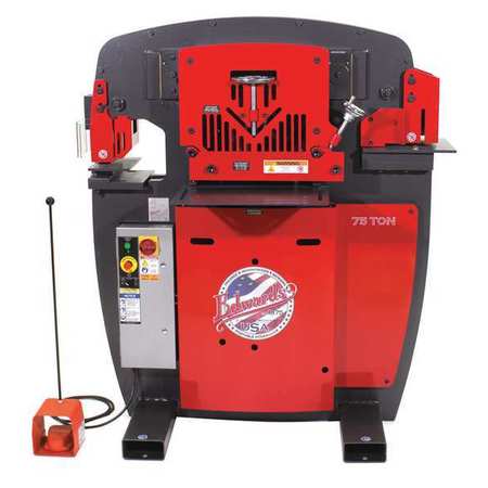 EDWARDS Ironworker, 23A, 1 Phase, 7-1/2 HP, 62 tons ED9-IW75-1P230-A