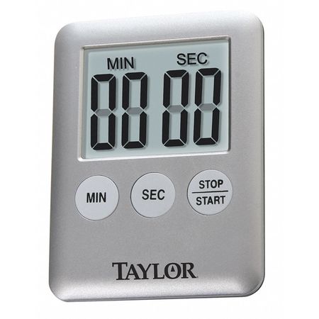 Taylor Digital Timer, Min. Time Setting 1 sec. 5842N10