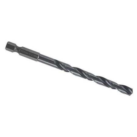 BOSCH Impact Drill Bit, 1/4" Size, 4-3/4" L BL4143IM