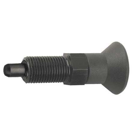 KIPP Indexing Plunger, Size: 4, D1= 3/4-10, D=10, Style A, Non-Lockout WO Locknut, Pin Hardened K0630.21410A7