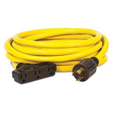 Champion Power Equipment Generator Power Cord, Cord 25 ft., Plastic 48034