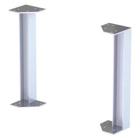 TRI-ARC Aluminum Support Leg, 500 lb Load Capacity, 27" H x 30" W MPASST3